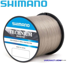 Леска монофильная Shimano Technium Invisitec размотка 5000м серая